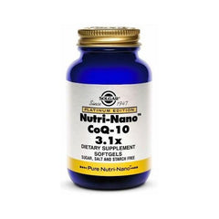 Solgar Nutri-Nano Coenzyme Q10 3.1x 50 Softgels Jag Couture London - New York