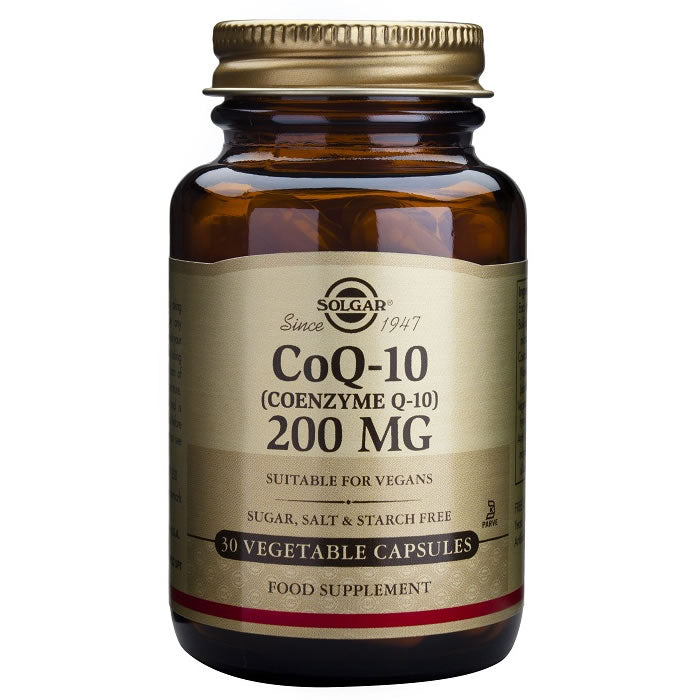 Solgar Coenzyme Q-10 200mg 30 Capsules Jag Couture London - New York