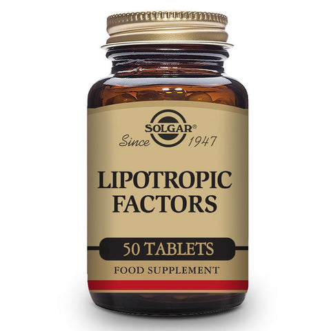 Jag Couture London Lipotropics supplement in a bottle of 50 tablets, dietary supplement for supporting metabolism and energy.