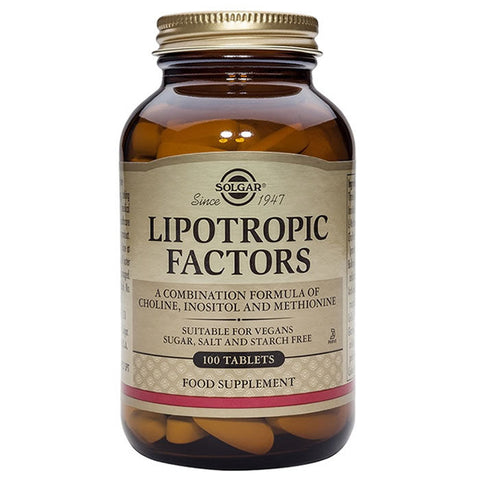 Solgar Lipotropics dietary supplement bottles with 100 tablets, featuring the Jag Couture London - New York branding.