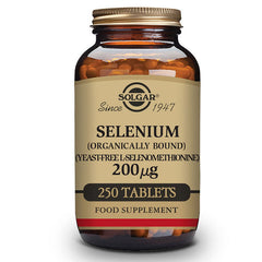 Solgar Selenium 200µg 250 Tablets Jag Couture London - New York