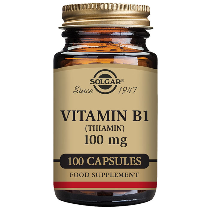 Solgar Vitamin B1 100mg 100 Capsules Jag Couture London - New York