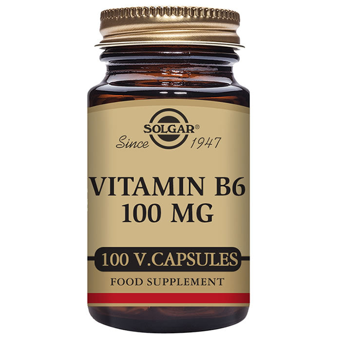 Solgar Vitamin B6 100mg 100 Capsules Jag Couture London - New York