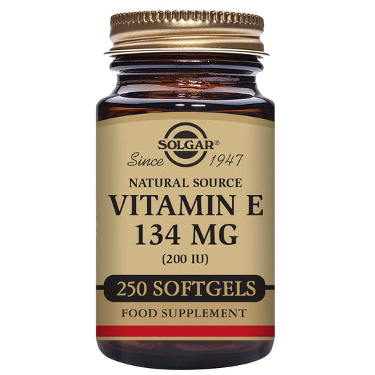 Solgar Vitamin E 134mg 200 IU 250 Softgels Jag Couture London - New York
