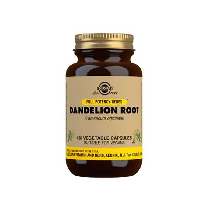 Solgar Dandelion 100 Capsules Jag Couture London - New York