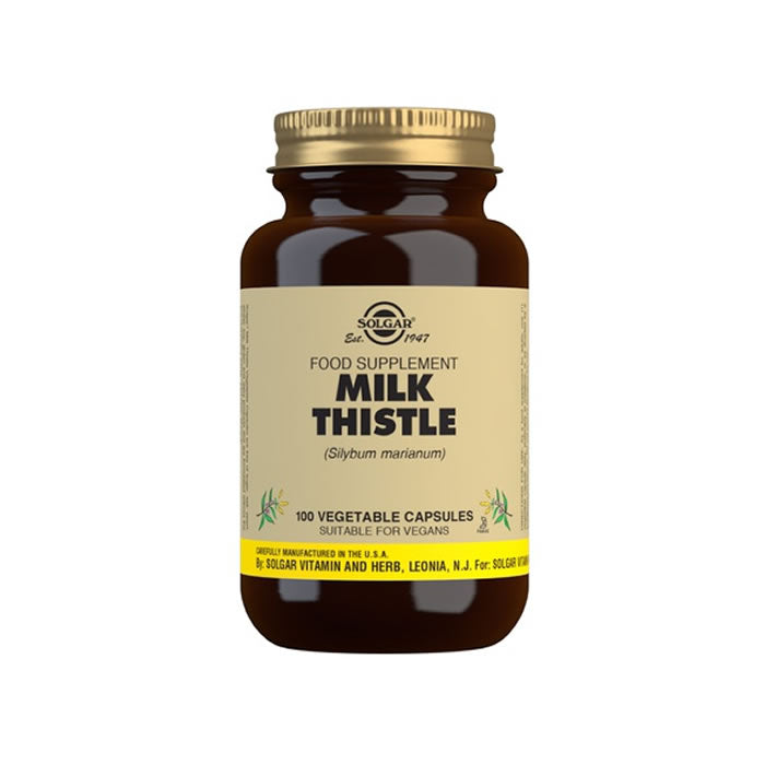 Solgar Milk Thistle 100 Capsules Jag Couture London - New York