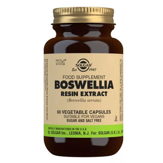 Solgar Spf Boswellia-Resin Extract 60 Capsules Jag Couture London - New York