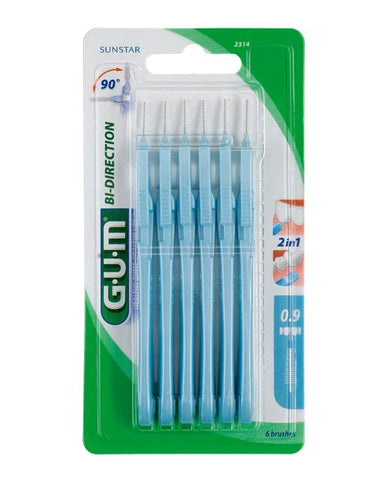 Sunstar Gum Interproximal Micro Fino dental floss by Jag Couture London and New York, showing the finely textured floss for interdental cleaning.