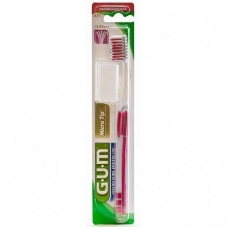 Micro Tip Cepillo Dental Suave Tamaño Pequeño Gum Jag Couture London - New York