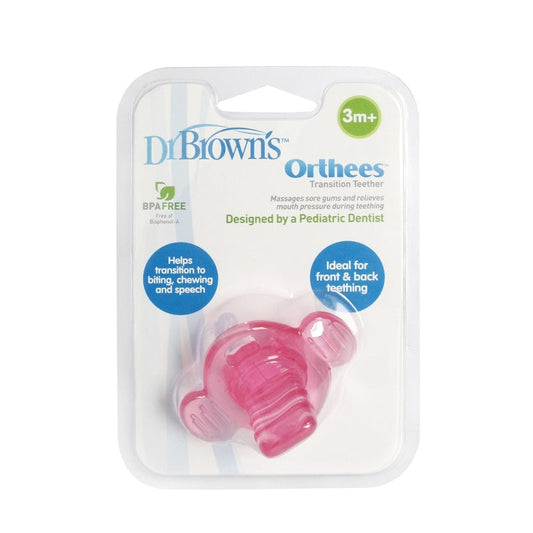 Dr.brown's Pink Transition Biter 1ud Jag Couture London - New York