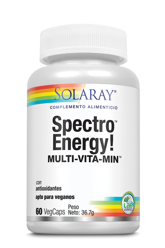 Solaray Spectro Energy 60 Caps Vegetales Jag Couture London - New York