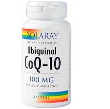 Solaray Coq10 Ubiquinol 100 Mg 30 Perlas Jag Couture London - New York