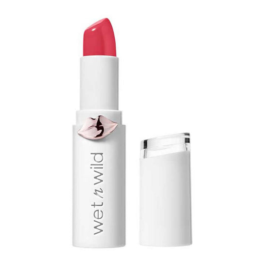 Wet N Wild Megalast Lipstick Shine Finish Strawberry Lingerie Jag Couture London - New York