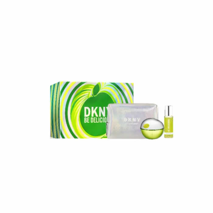 Donna Karan Be Delicious Eau De Perfume Spray 100ml Set 3 Pieces Jag Couture London - New York