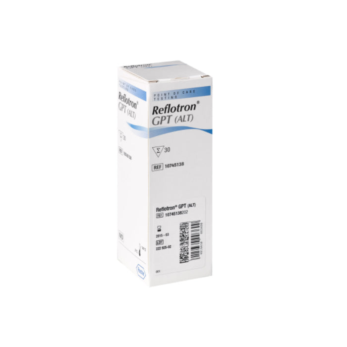 Reflotron Pyruvate Transaminase GTP 30 Strips Jag Couture London - New York