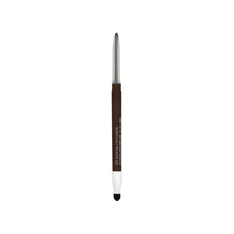 Jag Couture London-New York Clinique Quickliner Eyes Intense 03 eyeliner pencil with sharp tip and black finish.