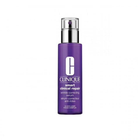 Clinique Smart Clinical Repair SR 50ml skincare bottle with a sleek design, featuring the product label visible.