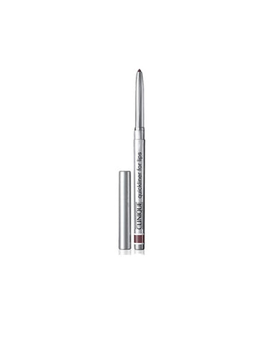 Jag Couture London Clq Perf Lab Quickliner for Lips in shade 61em -D, black lip liner pencil with sharpened tip, close-up shot
