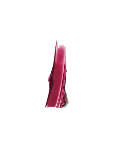 Clinique Pop Longwear Shine Lip Balm in Love Pop, 3.9g, showcasing the vibrant lipstick shade in a sleek tube.