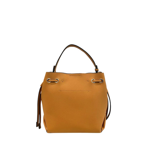 Cristinaeffe CF22720 brown handbag by Jag Couture London - New York, featuring a sleek leather design and gold-tone hardware.