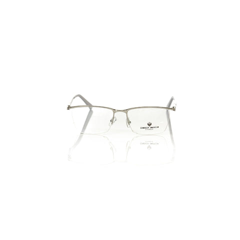 Silver Frankie Morello FEMF8021UV_O753SILVERBIANCOLAT men's belt with sleek buckle, displayed on a neutral background.