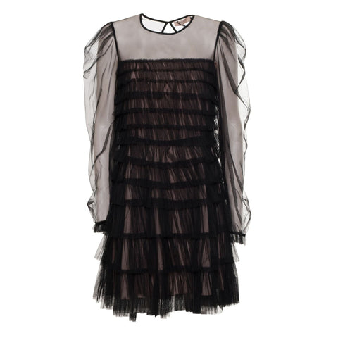Jag Couture London New York Twinset X073_222TN2152-_00006, stylish knit twinset with intricate patterns and a fitted silhouette.
