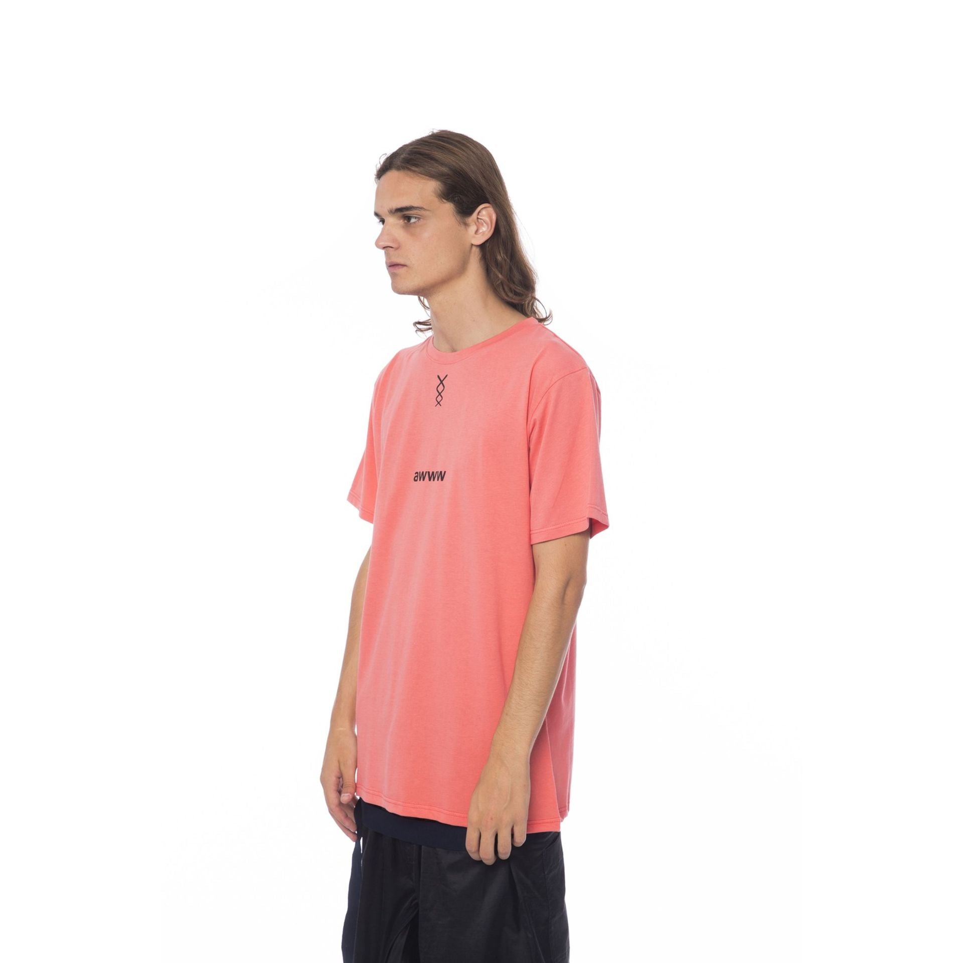 Nicolo Tonetto BLOCAWWW_Salmone by Jag Couture London New York, close-up of a vibrant salmon-colored fashion accessory.