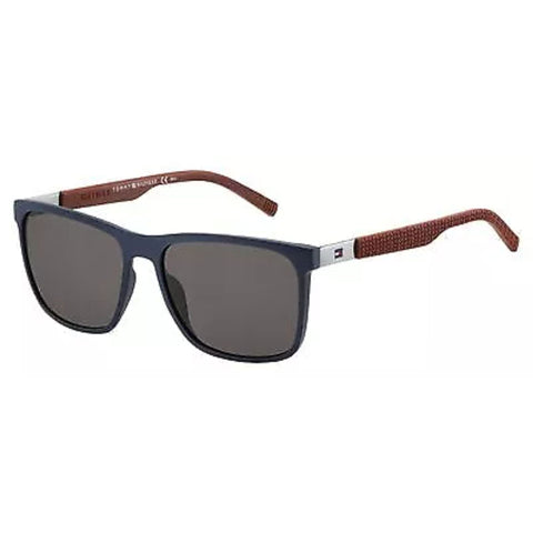 Tommy Hilfiger TH1445S_0LCN-00 sunglasses with black frame and dark lenses, displayed on a neutral background