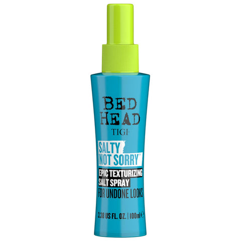 Tigi Bh21 Salty Not Sorry Spray 100ml by Jag Couture London - New York, showing the product bottle with label and spray cap.