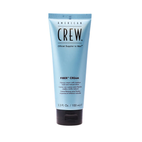 American Crew Fiber Cream in 100ml jar, fibrous styling cream for medium hold and natural shine, by Jag Couture London-New York