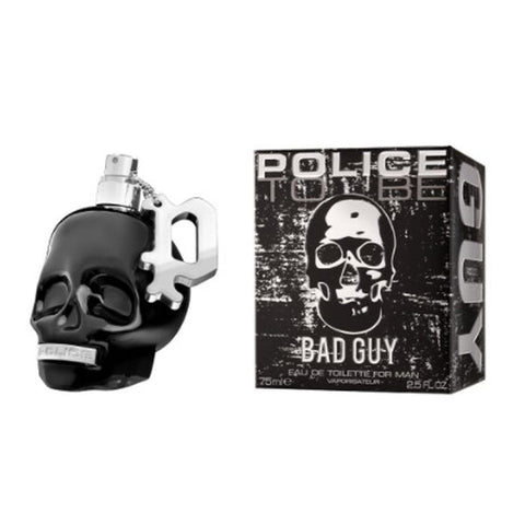 Jag Couture London New York Police To Be Bad Guy Eau De Toilette spray, 75ml bottle with sleek design.