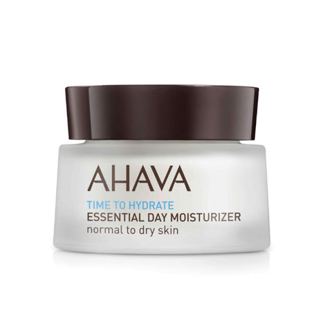 Jag Couture London New York Ahava Time To Hydrate Day Moisturizer for normal to dry skin, 50ml bottle.