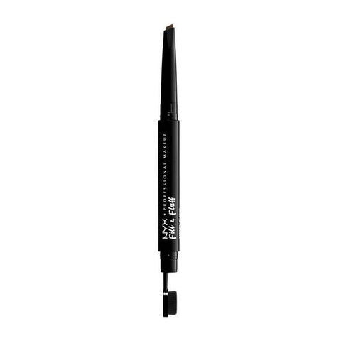 Jag Couture London Nyx Fill y Fluff Eyebrow Pomade Pencil in clear, 15g, shown with the product packaging and pencil tip.