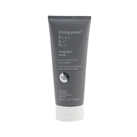 Living Proof Perfect Hair Day Weightless Mask in 200ml jar, smooth and nourish hair with this premium hair treatment from Jag Couture London.