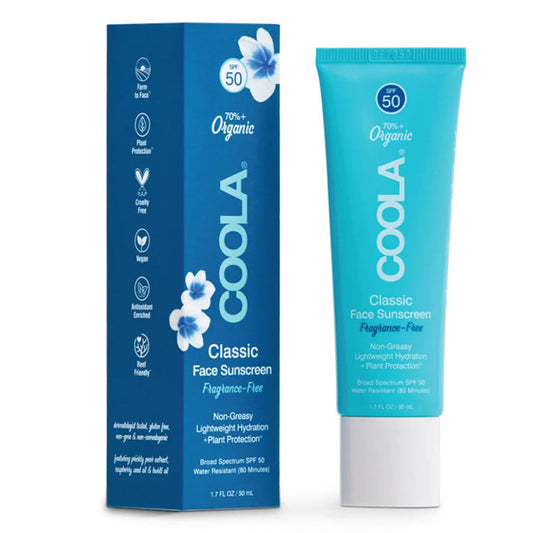 Coola Classic Face Organic Sunscreen Lotion Spf50 50ml Jag Couture London - New York
