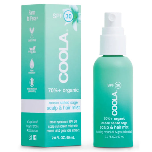 Coola Scalp &amp; Hair Mist Organic Sunscreen Spf30 60ml Jag Couture London - New York