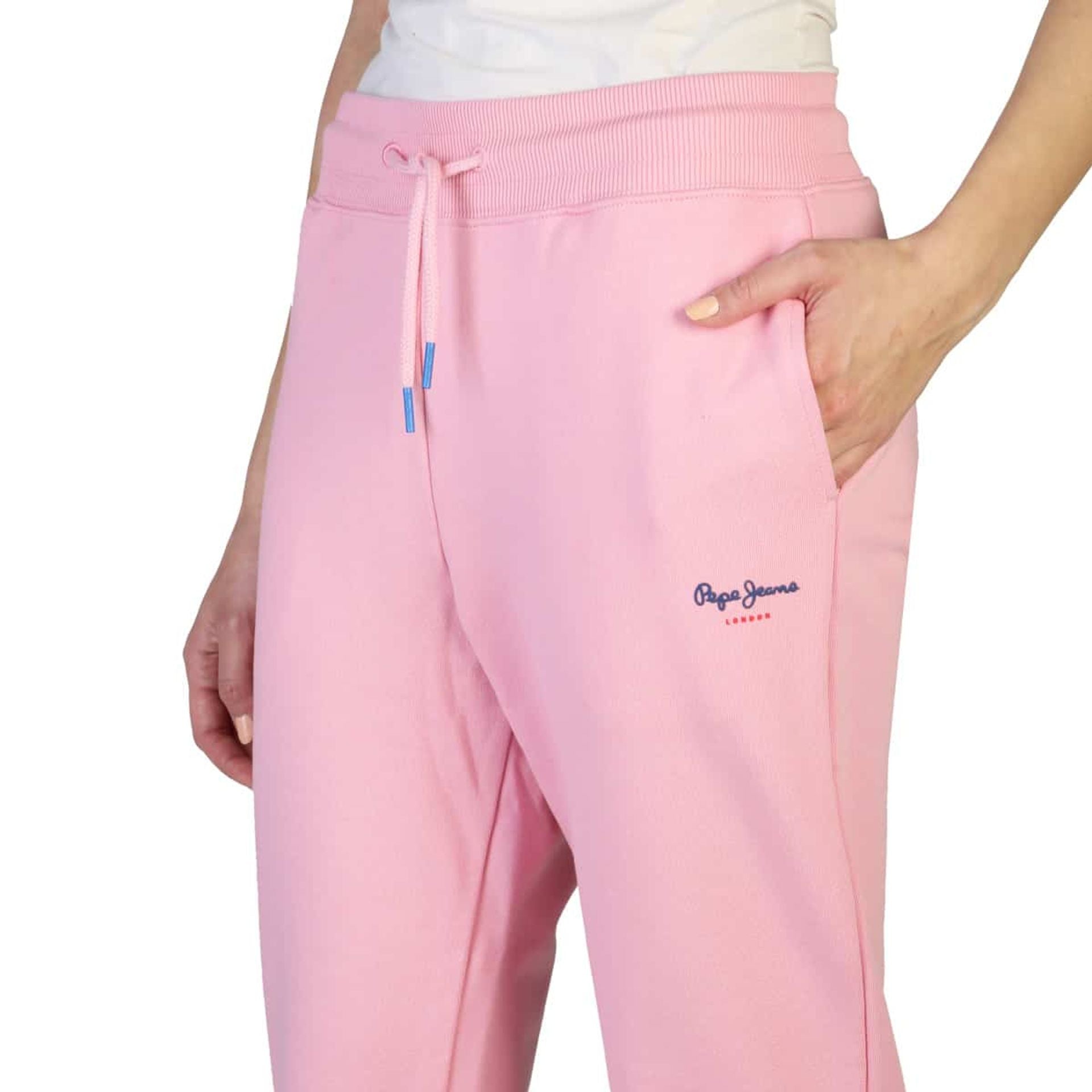 Pink Pepe Jeans CALISTA PL211538 jeans from Jag Couture London featuring classic denim style and a stylish fit.