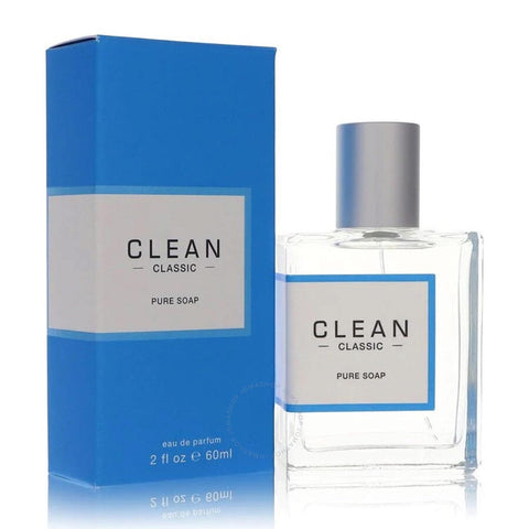 Jag Couture London Clean Classic Pure Soap Eau De Parfum 60ml spray bottle with elegant design visible.