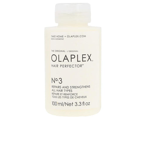 Olaplex No.3 Hair Perfector by Jag Couture London, 100ml bottle showing the product label and packaging on a white background