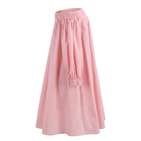 Light pink Trussardi jeans with classic fit, featuring the Trussardi logo and stylish detailing, displayed on a hanger.