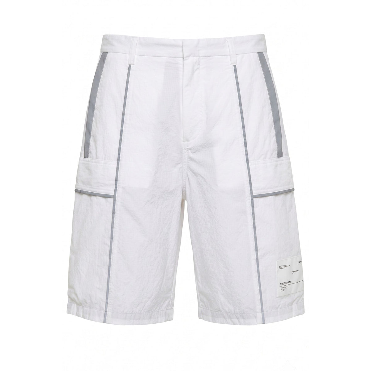 Trussardi Jeans by Jag Couture London-New York, stylish denim jeans with classic fit and detailed stitching.