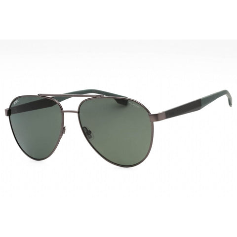 Hugo Boss 1485S _0MFK sunglasses with black frames and dark lenses, stylish designer eyewear by Jag Couture London - New York