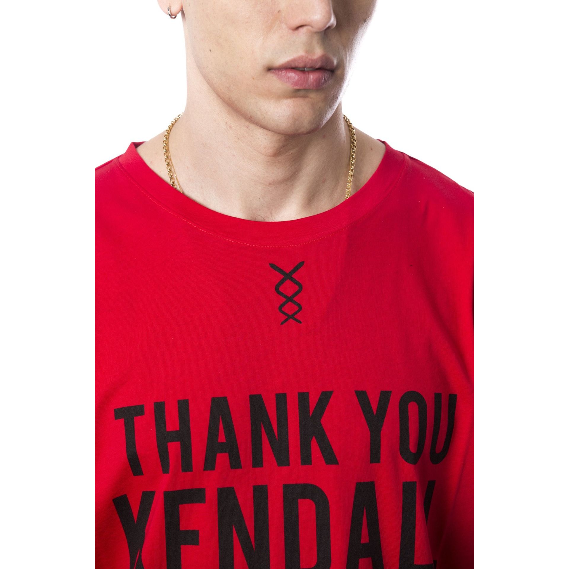 Nicolo Tonetto Blockkendall Rosso Red shirt by Jag Couture London - New York, featuring a vibrant red fabric and stylish design.