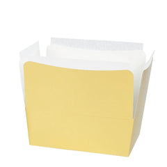 1000g matt gold ballotin (with glassine liners) 160 x 90 x 85 Jag Couture London - New York