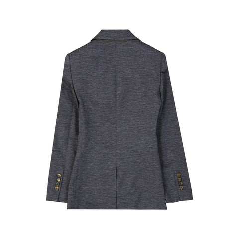 Gray Wool Blazer