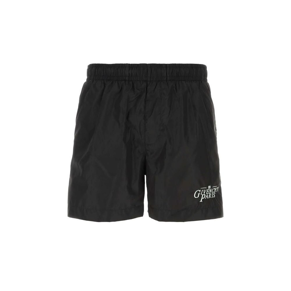Black Polyamide Shorts