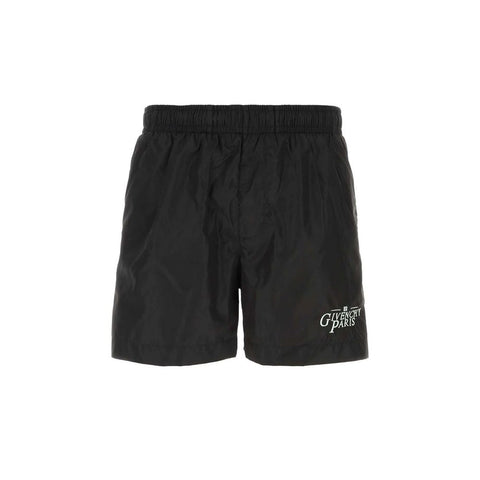 Black Polyamide Shorts