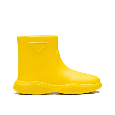 Bicolor Rubber Rain Boots