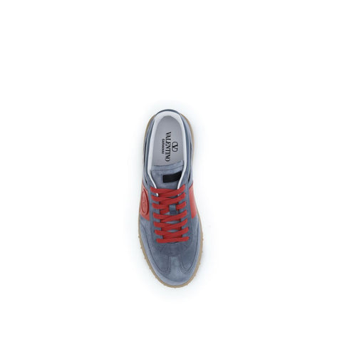 Multicolor Calf Leather Bos Taurus Low Top Sneakers