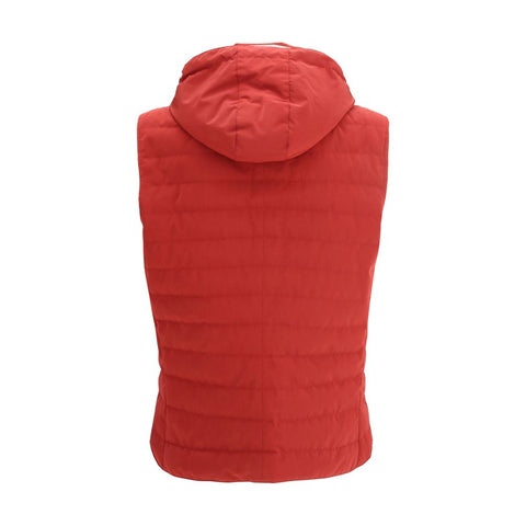 Multicolor Polyester Sleeveless Jacket